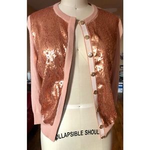Sequin cardigan
